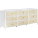 Tierra Natural / Antique White / Antique White Dresser, Large